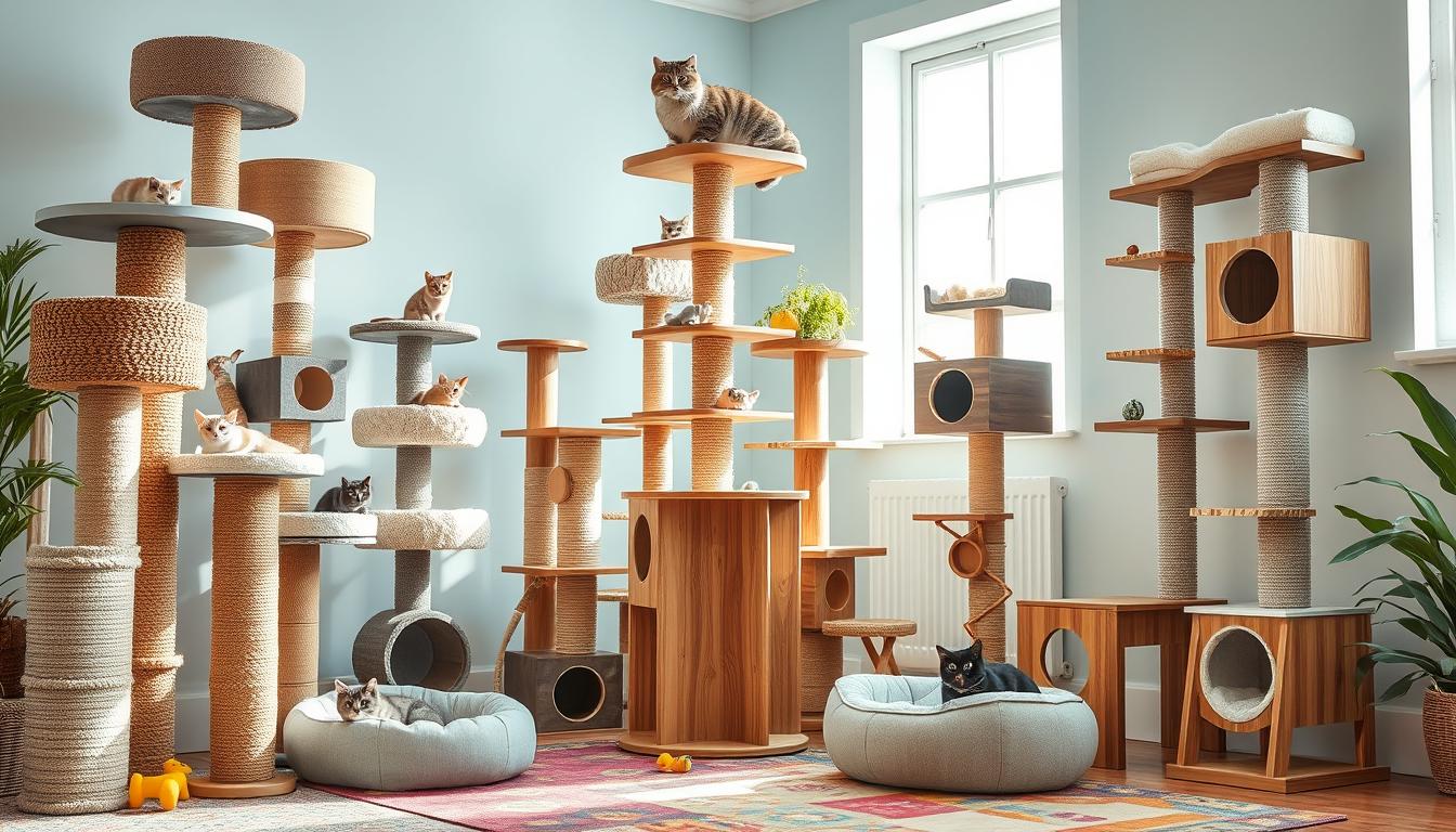 cat scratchers and towers